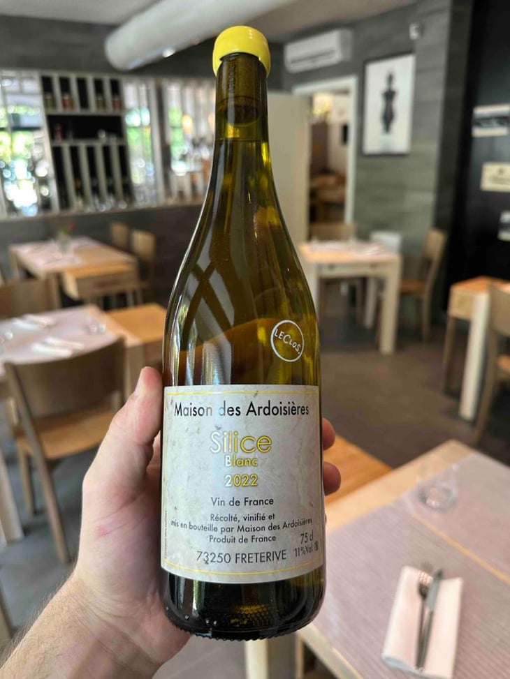 Silice Blanc "Maison des Ardoisières" - Domaine Des Ardoisières - Brice Omont 