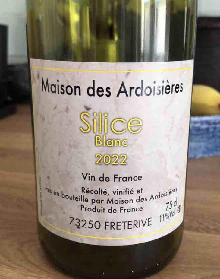 Silice Blanc "Maison des Ardoisières" - Domaine Des Ardoisières - Brice Omont 