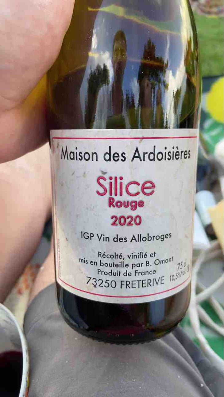 Silice Rouge "Maison des Ardoisières" - Domaine Des Ardoisières - Brice Omont 