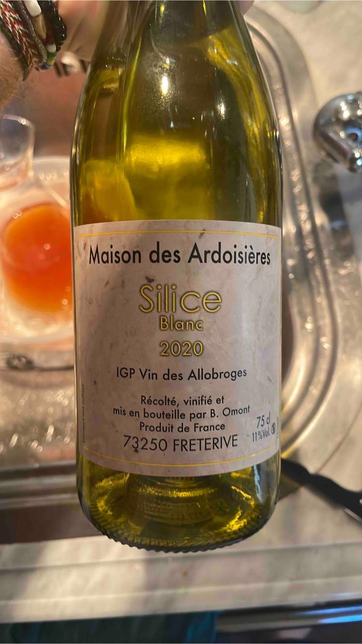 Silice Blanc "Maison des Ardoisières" - Domaine Des Ardoisières - Brice Omont 