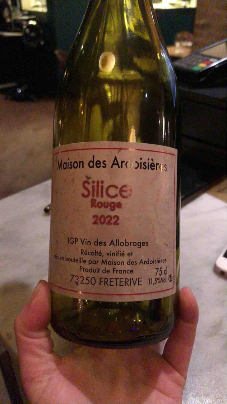 Silice Rouge "Maison des Ardoisières" - Domaine Des Ardoisières - Brice Omont 