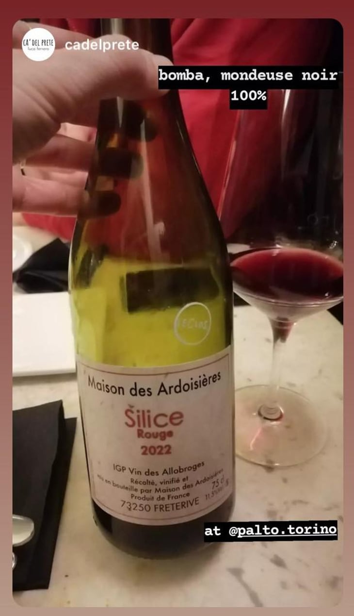 Silice Rouge "Maison des Ardoisières" - Domaine Des Ardoisières - Brice Omont 