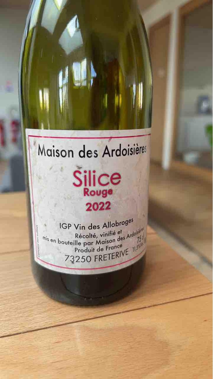 Silice Rouge "Maison des Ardoisières" - Domaine Des Ardoisières - Brice Omont 