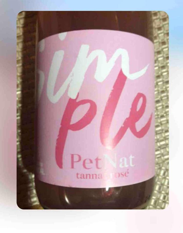 Simple Pet-Nat Rosé - Proyecto Nakkal - Nicolás Monforte, Santiago Degasperi and Bruno Bresesti 