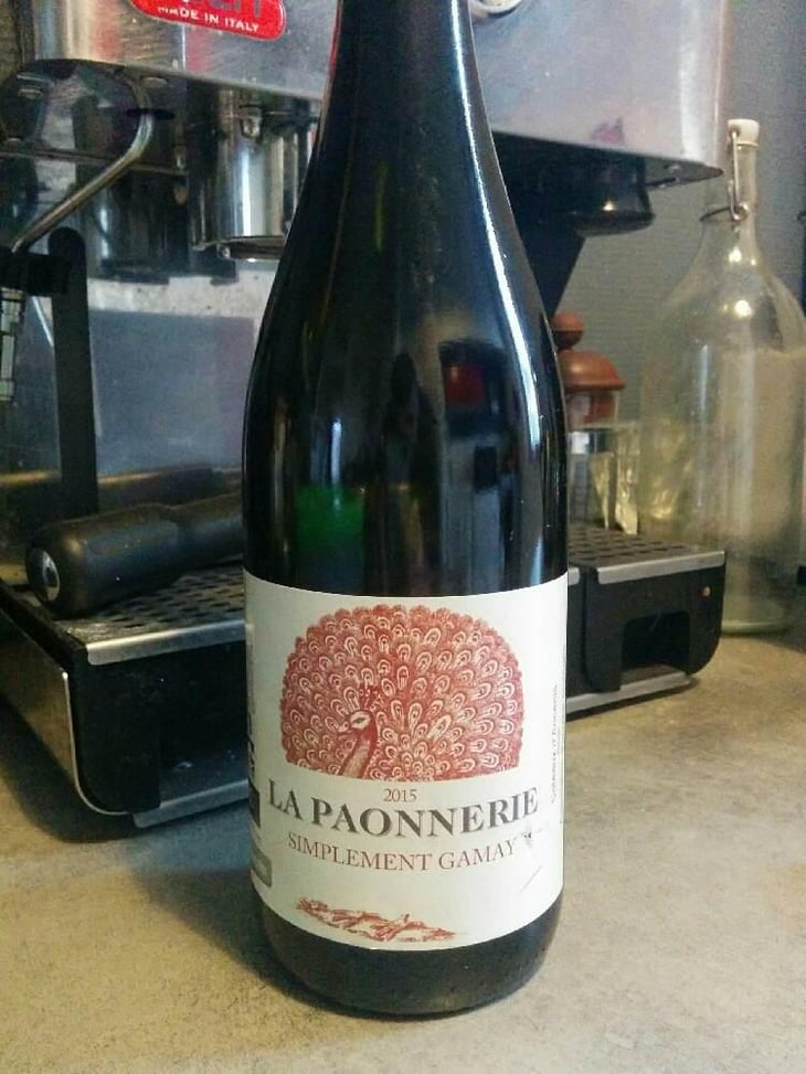 Simplement Gamay - La Paonnerie - Marie Carroget 