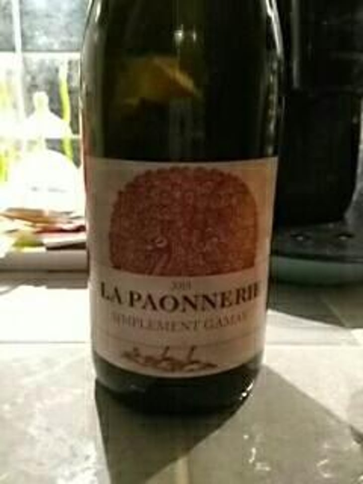 Simplement Gamay - La Paonnerie - Marie Carroget 