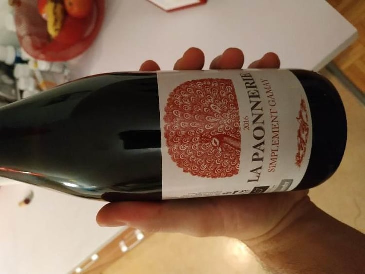 Simplement Gamay - La Paonnerie - Marie Carroget 