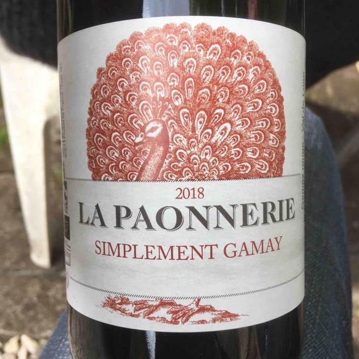 Simplement Gamay - La Paonnerie - Marie Carroget 