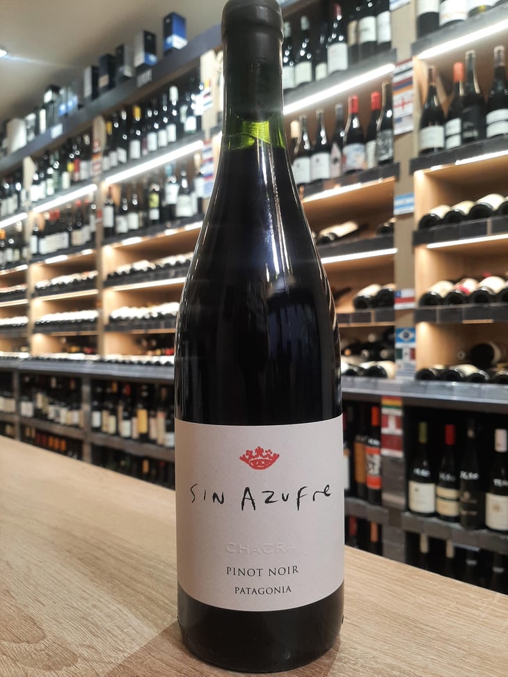 SIN AZUFRE PINOT NOIR - Bodega Chacra - Jean-Marc Roulot & Piero Incisa della Rocchetta 