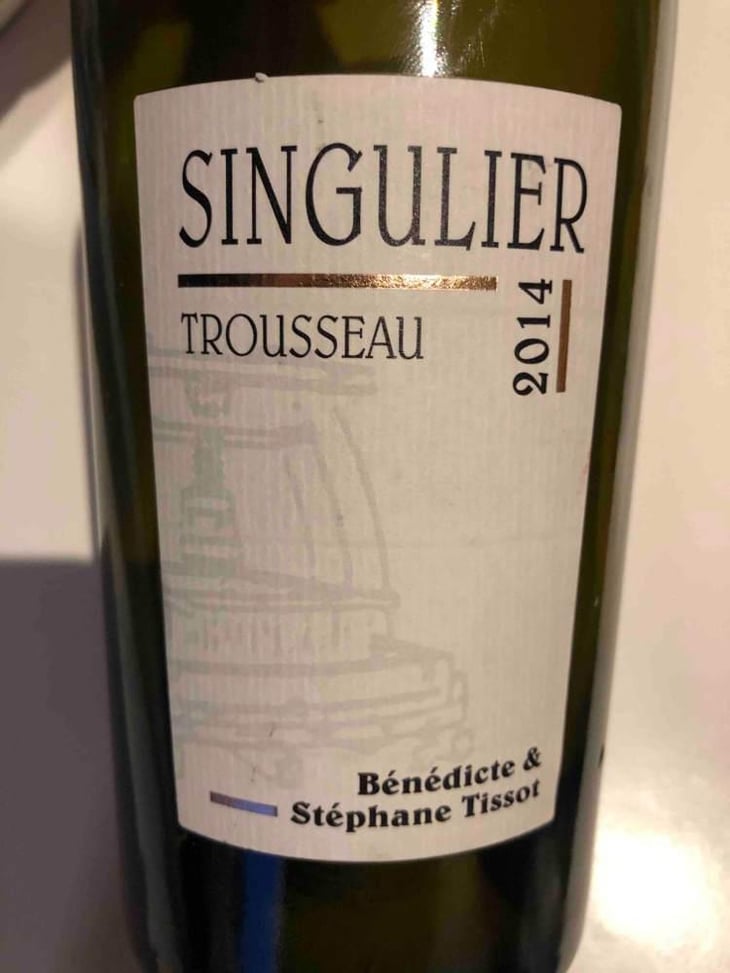 Singulier - Domaine André & Mireille Tissot - Bénédicte & Stéphane Tissot 