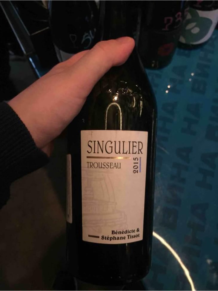 Singulier - Domaine André & Mireille Tissot - Bénédicte & Stéphane Tissot 