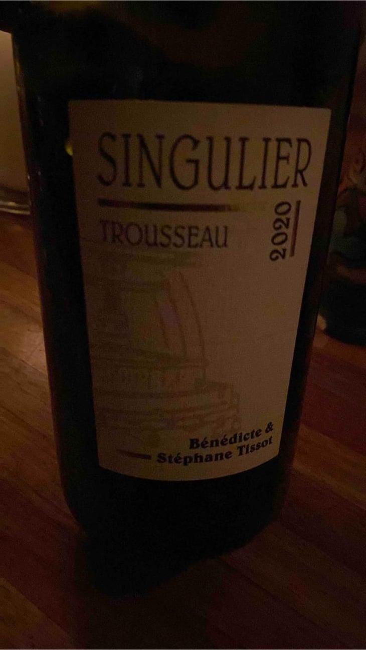 Singulier - Domaine André & Mireille Tissot - Bénédicte & Stéphane Tissot 