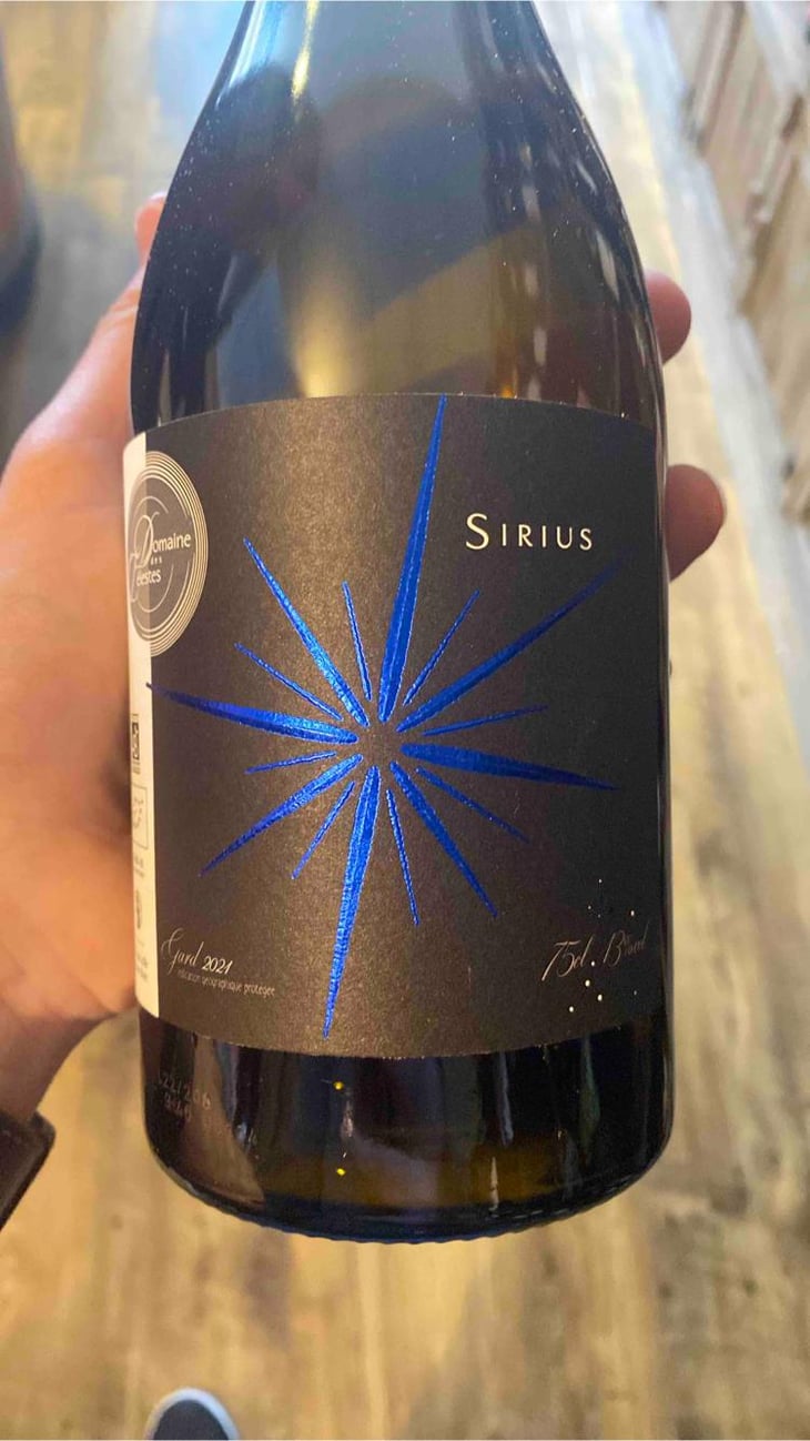 Sirius A - Domaine des Célestes - Julien Sefraoui Nowak -2021