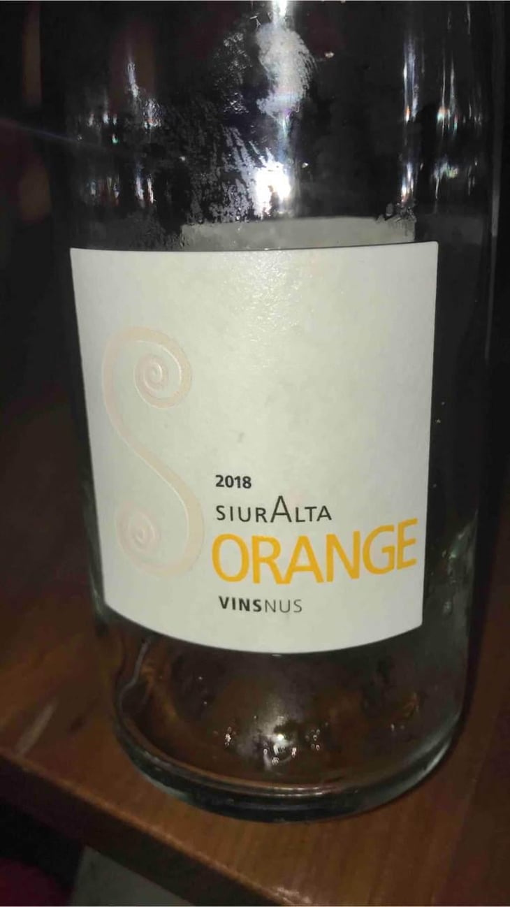 SiurAlta Orange - SiurAlta & InStabile / VinsNus - Alfredo Arribas 