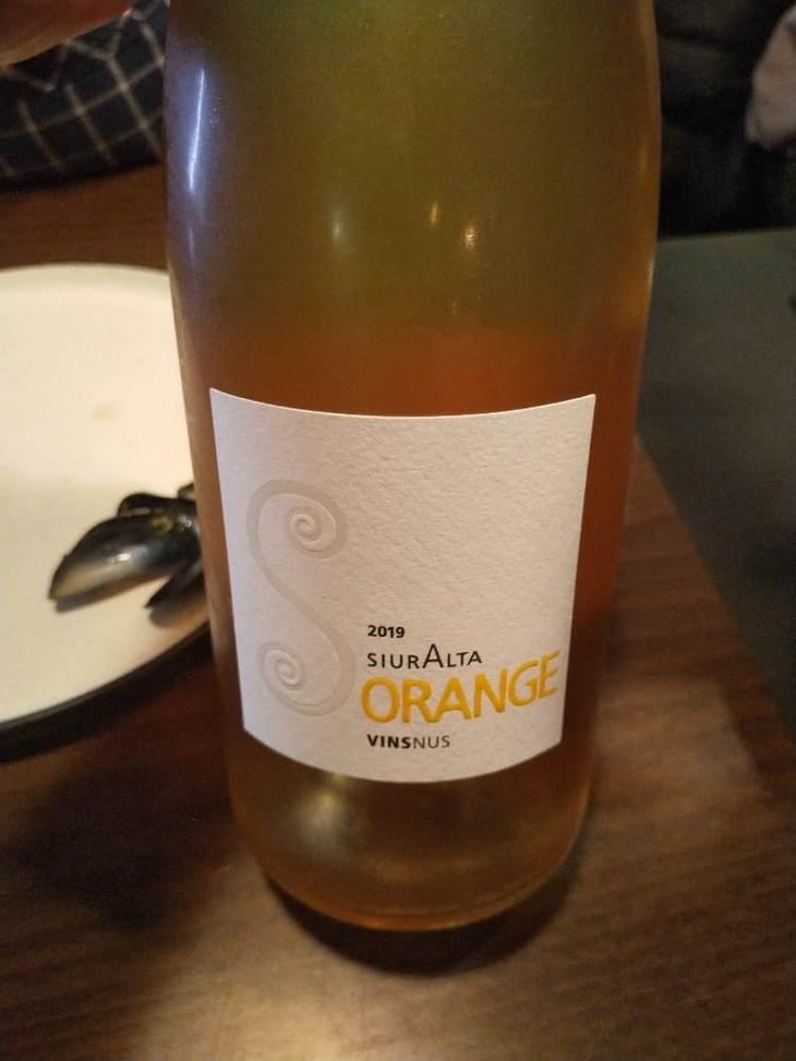 SiurAlta Orange - SiurAlta & InStabile / VinsNus - Alfredo Arribas 