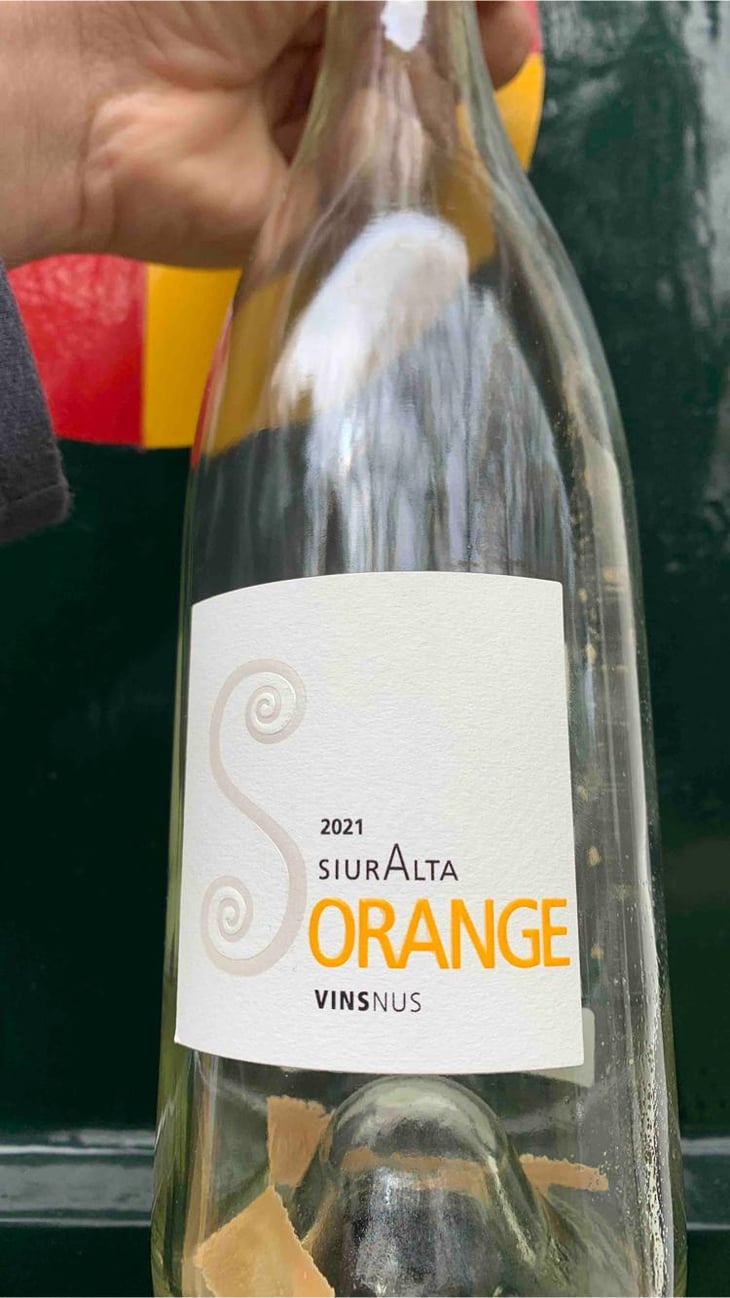 SiurAlta Orange - SiurAlta & InStabile / VinsNus - Alfredo Arribas 