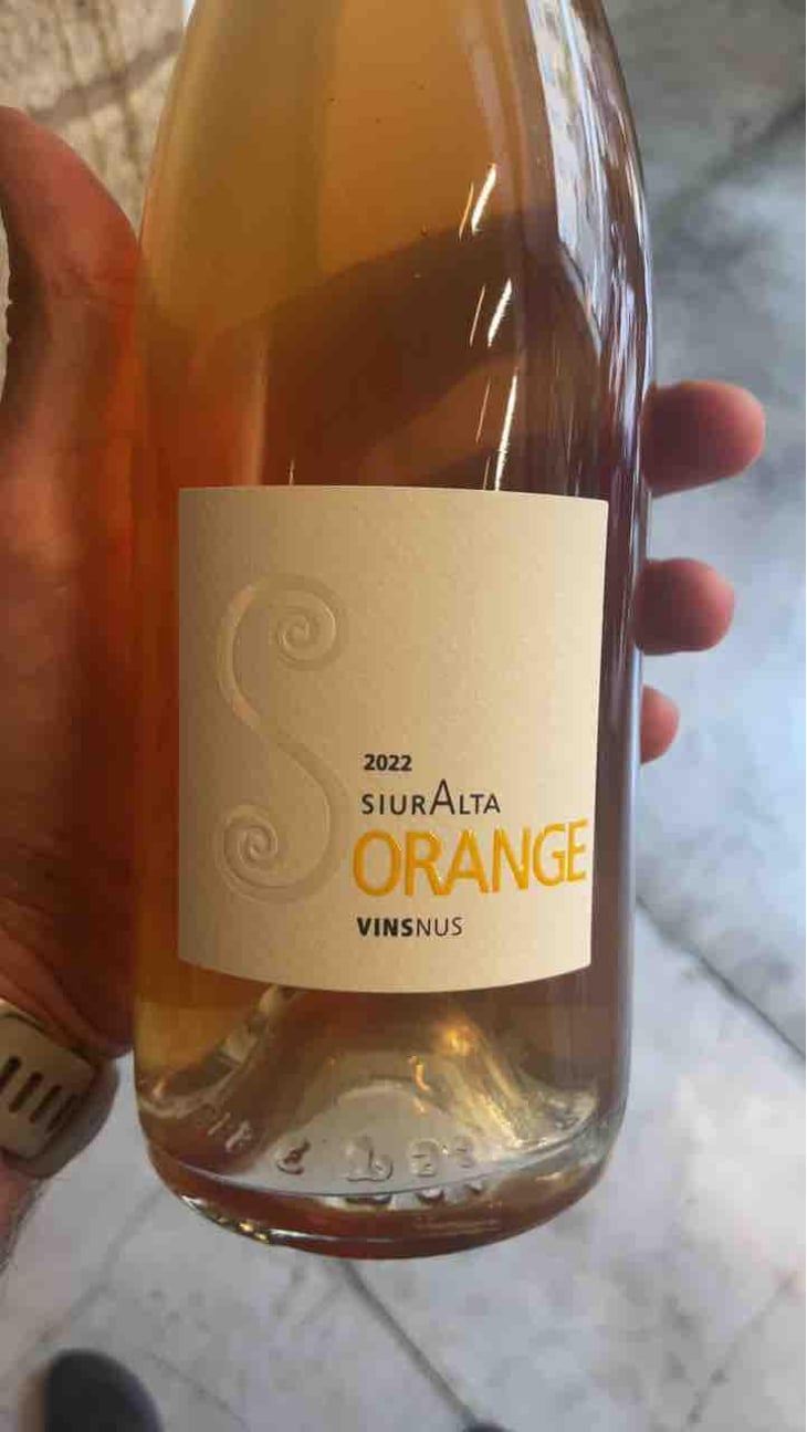 SiurAlta Orange - SiurAlta & InStabile / VinsNus - Alfredo Arribas 