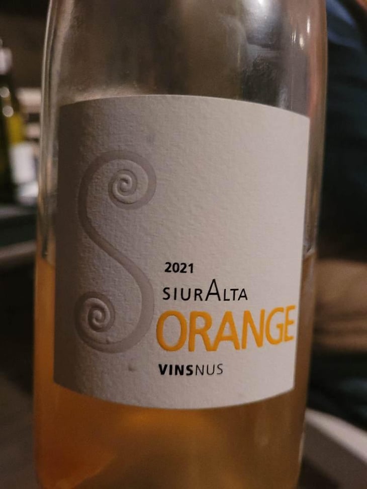 SiurAlta Orange - SiurAlta & InStabile / VinsNus - Alfredo Arribas 