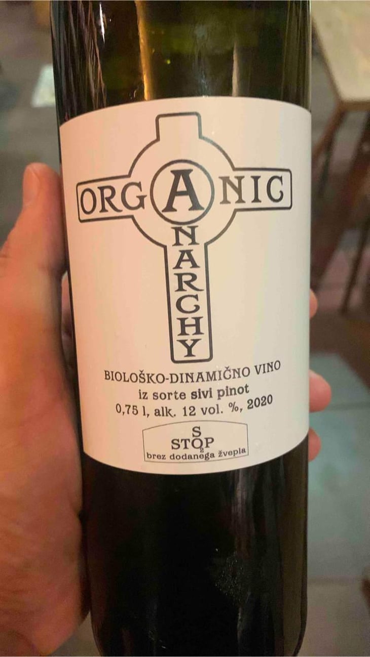 Sivi Pinot - Organic Anarchy - Aci Urbajs 
