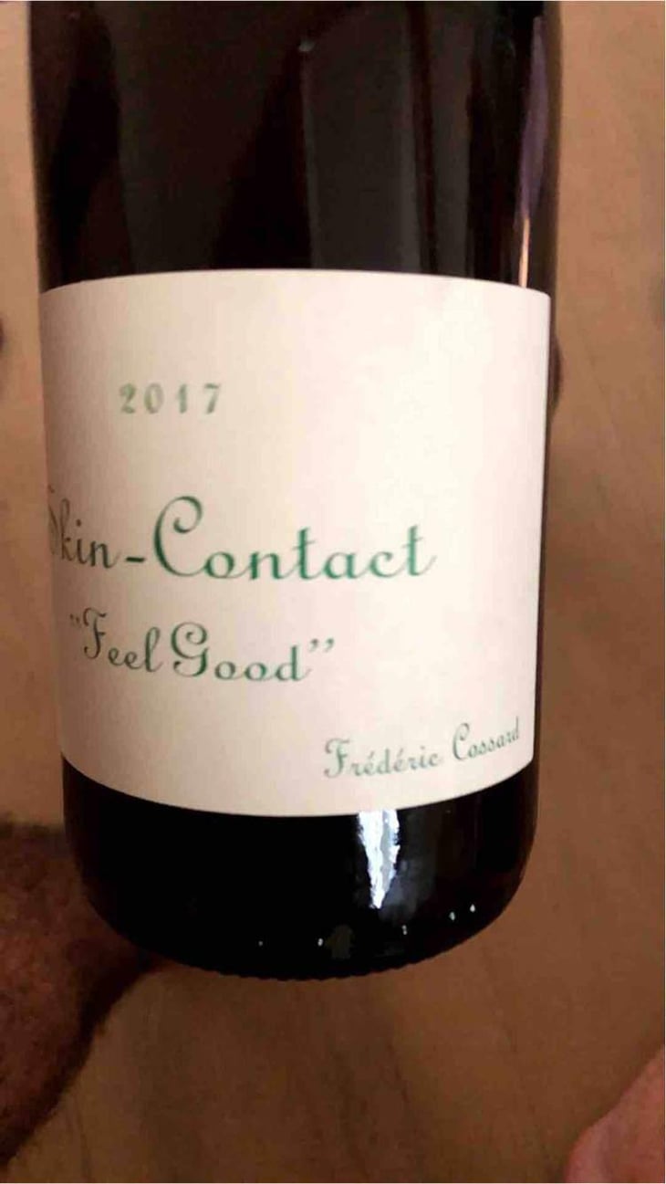 Skin Contact Feel Good - Domaine de Chassorney - Frédéric Cossard -2018