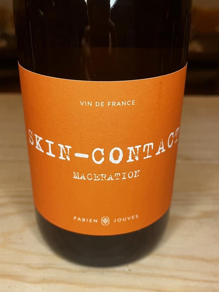 Skin Contact - Macération - Mas del Périé - Fabien Jouves 