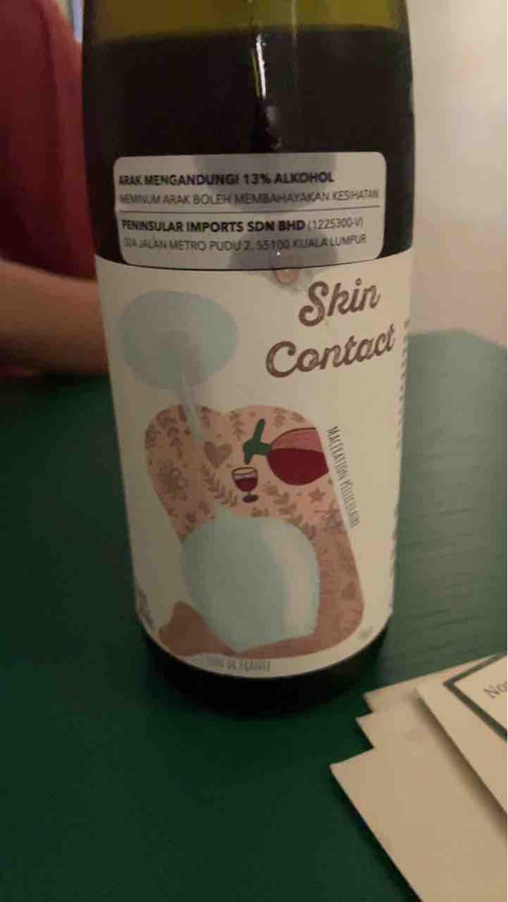 Skin Contact - Sons of Wine - Farid Yahimi 