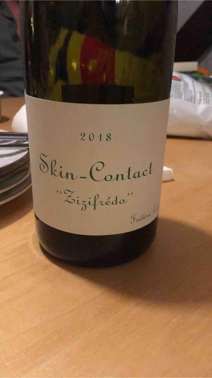 Skin-Contact Zizifrédo - Domaine de Chassorney - Frédéric Cossard 