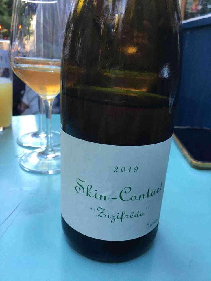 Skin-Contact Zizifrédo - Domaine de Chassorney - Frédéric Cossard 