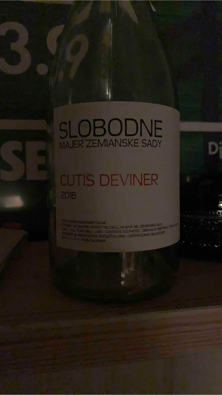 Cutis Deviner - Slobodné Vinárstvo - Majer Zemianske Sady - Michal Kuropka, Agnes Lovecká, Katarína Kuropková 
