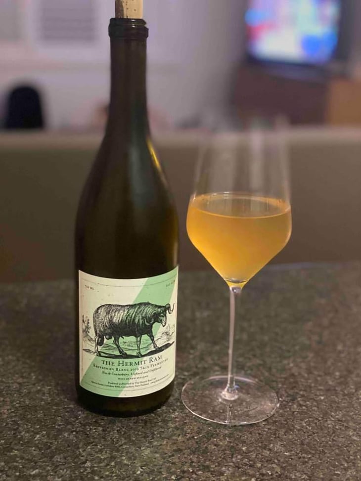 Sauvignon Blanc Skin Fermented - The Hermit Ram - Theo Coles 