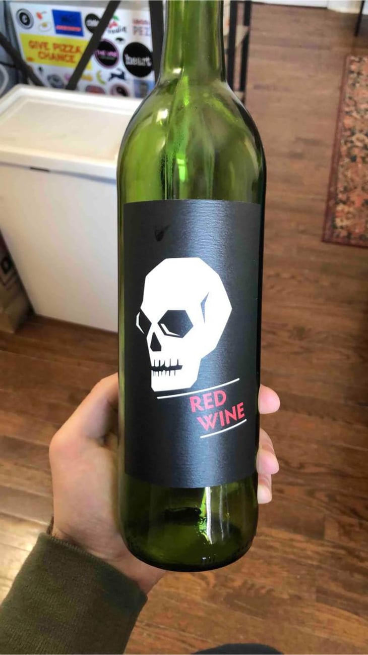 Skull Red Wine - Monte Rio Cellars - Patrick Cappiello & Pax Mahle 