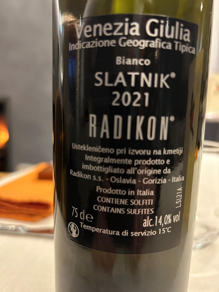 Slatnik - Radikon - Famiglia Radikon 