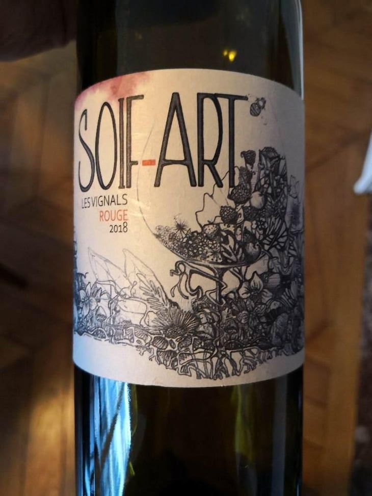 Soif-art Rouge - Les Vignals - Olivier Jean 