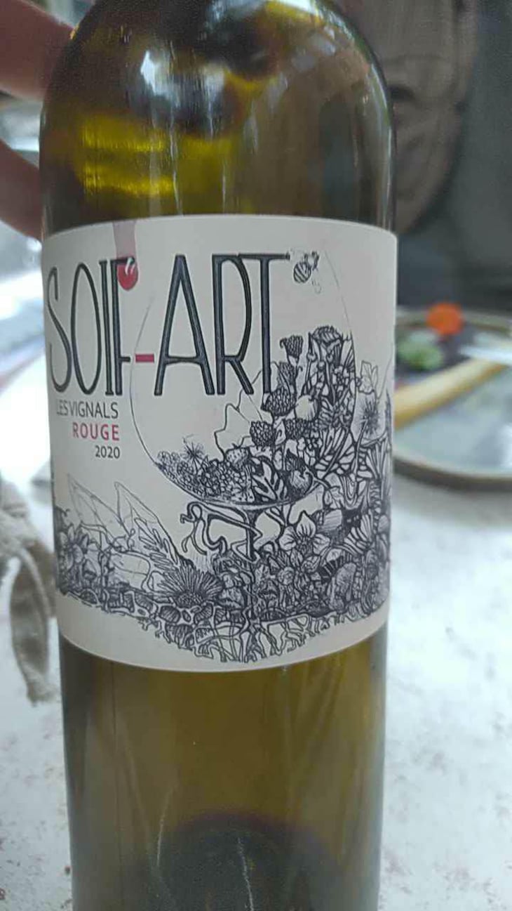 Soif-art Rouge - Les Vignals - Olivier Jean 