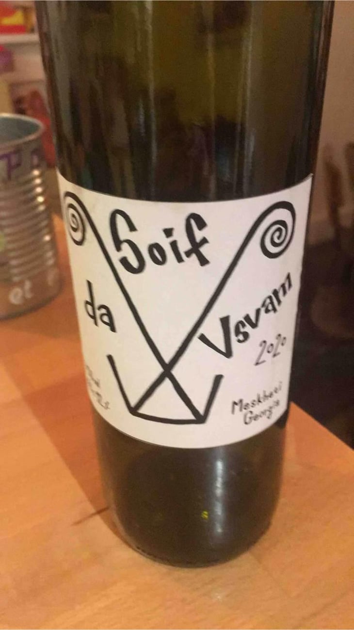 Soif Da Vsvam X Thierry Puzelat - Pheasant's Tears - John Wurdeman, Gela Patalishvili & Erik Andermo -2020