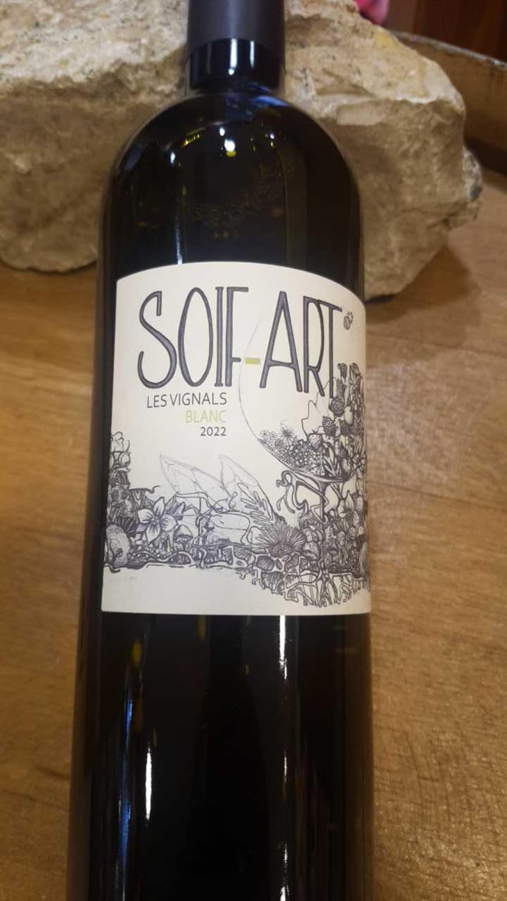 Soif'art Blanc - Les Vignals - Olivier Jean 