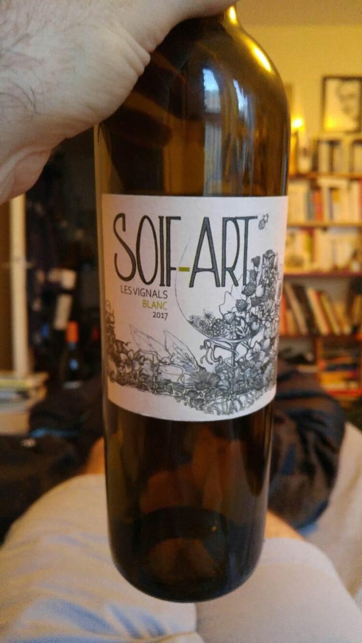 Soif'art Blanc - Les Vignals - Olivier Jean 