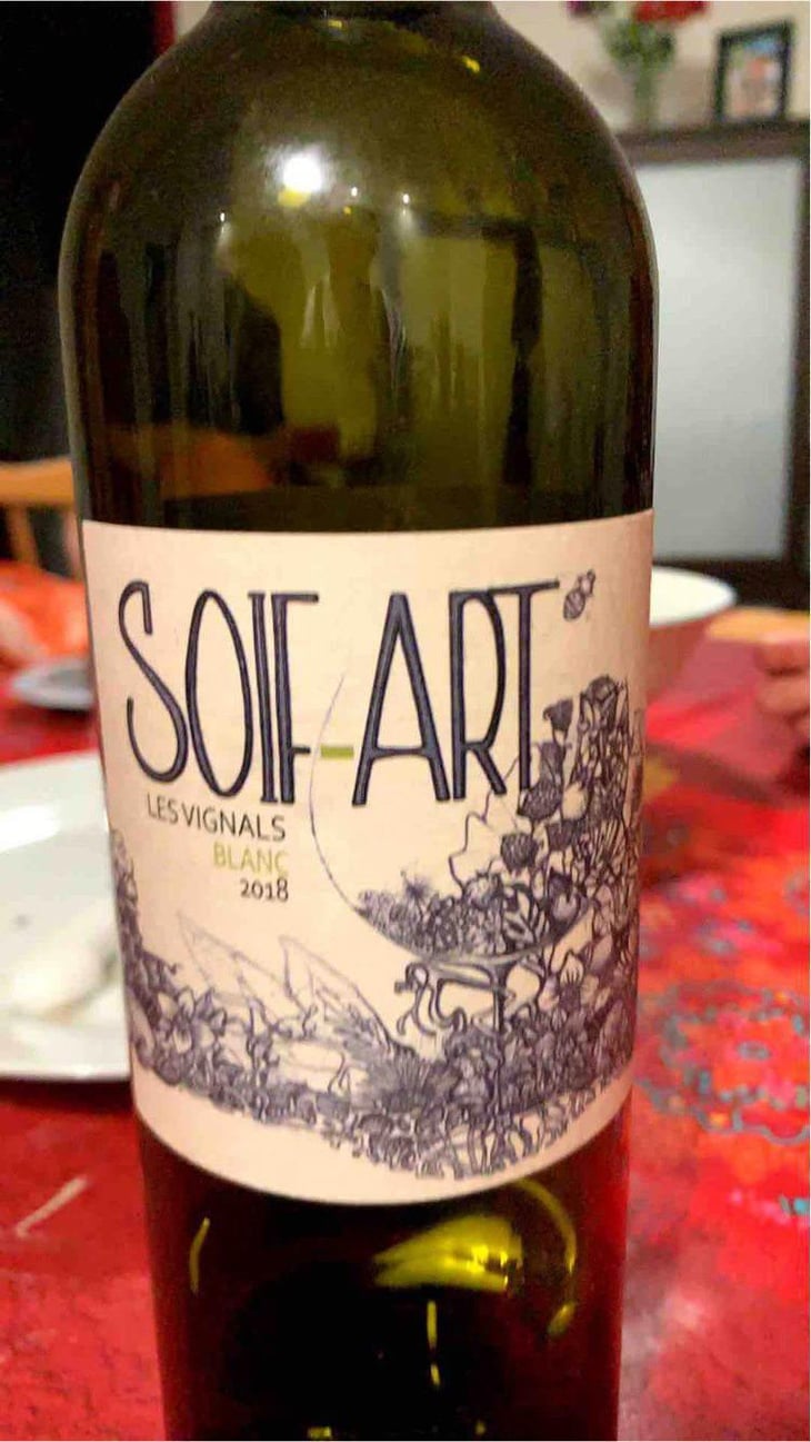 Soif'art Blanc - Les Vignals - Olivier Jean 