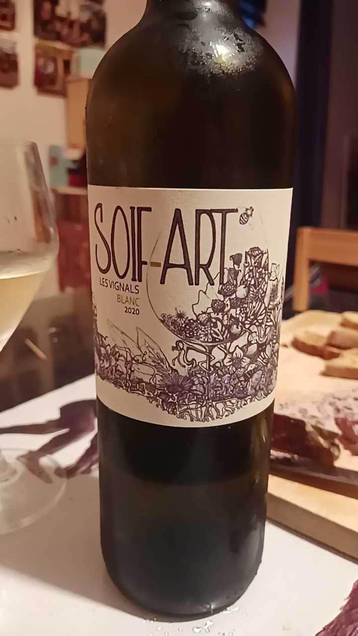 Soif'art Blanc - Les Vignals - Olivier Jean 