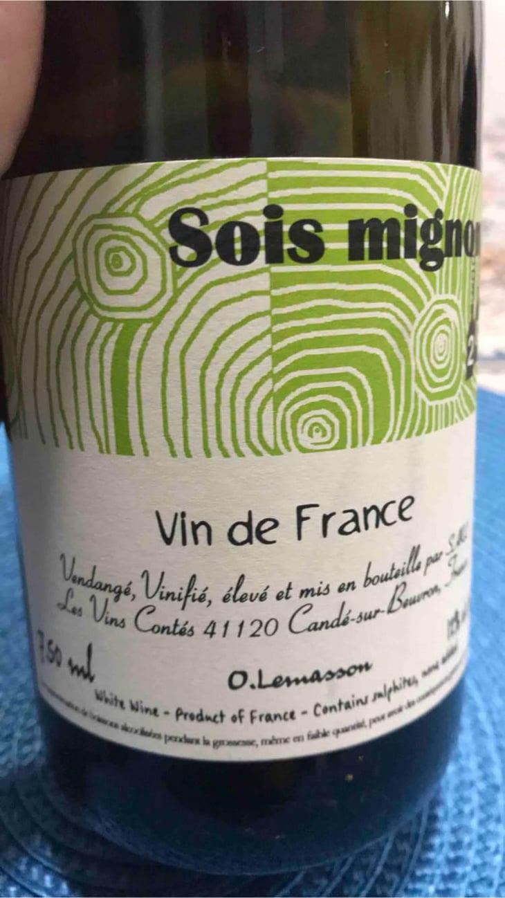 Sois Mignon - Les Vins Contés (CLOSED) - Olivier Lemasson (CLOSED) 