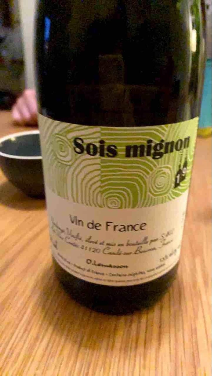 Sois Mignon - Les Vins Contés (CLOSED) - Olivier Lemasson (CLOSED) 