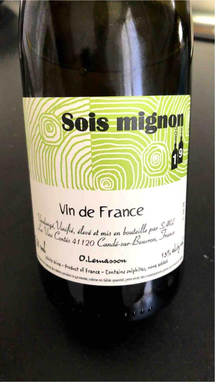 Sois Mignon - Les Vins Contés (CLOSED) - Olivier Lemasson (CLOSED) 