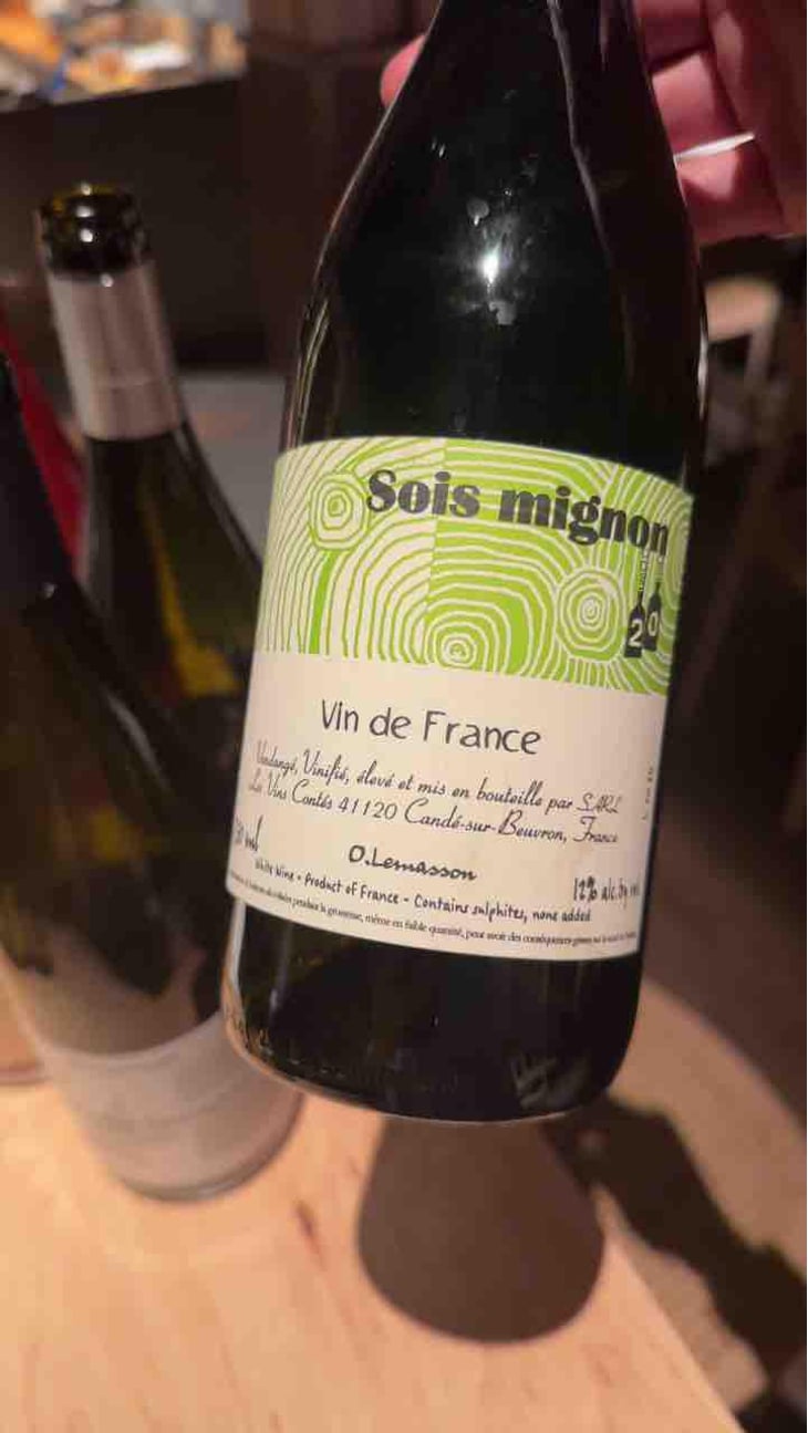 Sois Mignon - Les Vins Contés (CLOSED) - Olivier Lemasson (CLOSED) 
