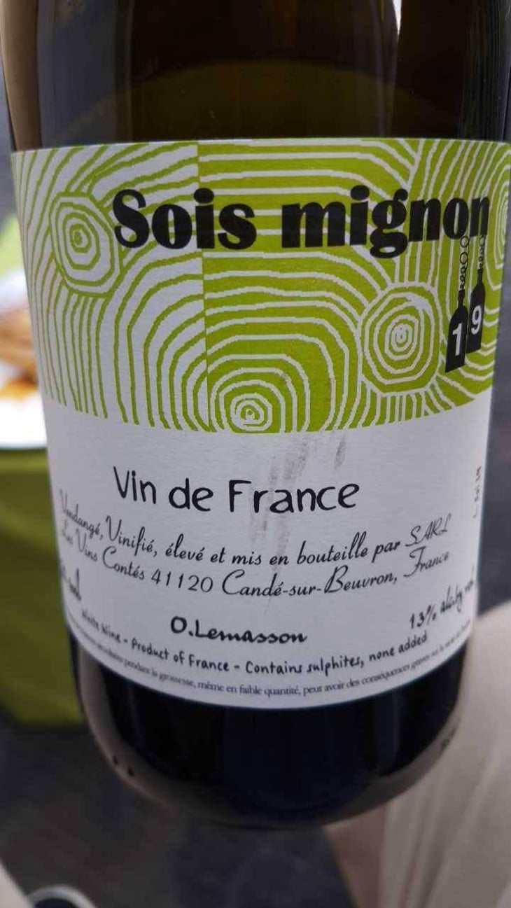 Sois Mignon - Les Vins Contés (CLOSED) - Olivier Lemasson (CLOSED) 