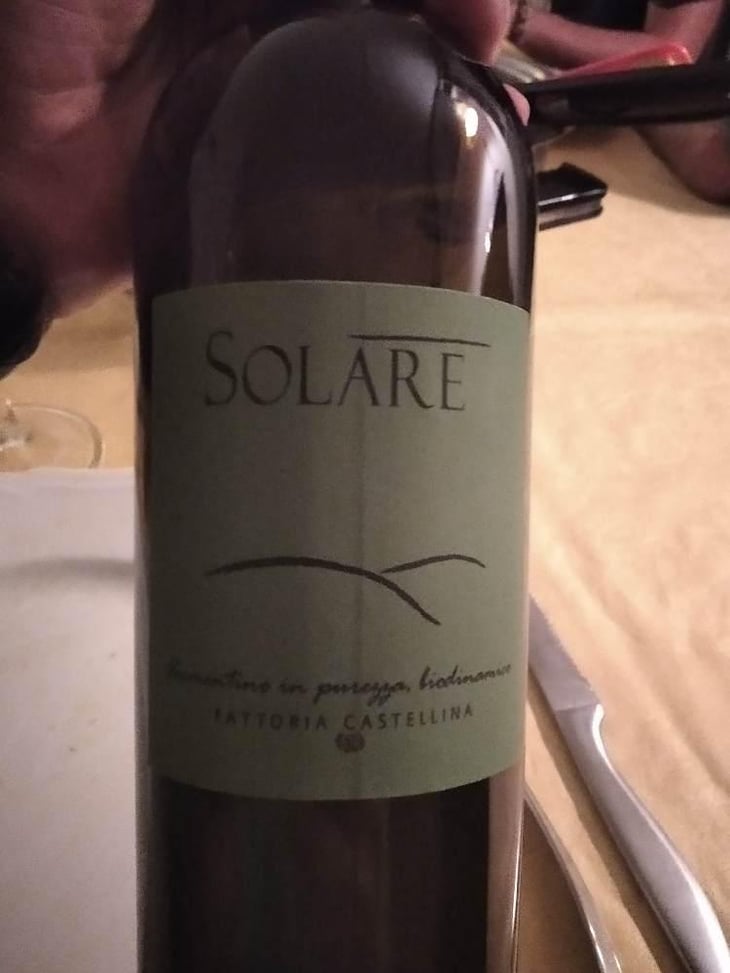 Solare (old label) - Fattoria Castellina - Francesco Montomoli 