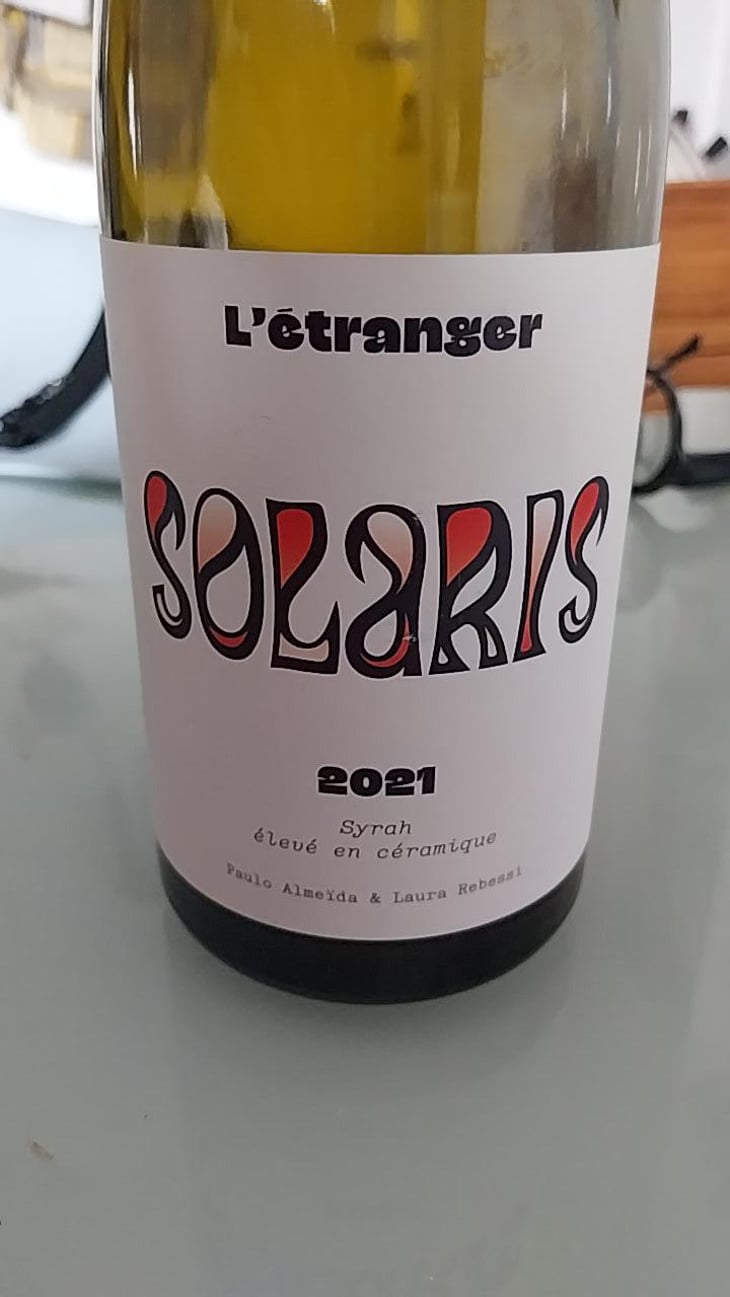SOLARIS - Domaine de L'Étranger - Paulo Almeida & Laura Rebeissi 