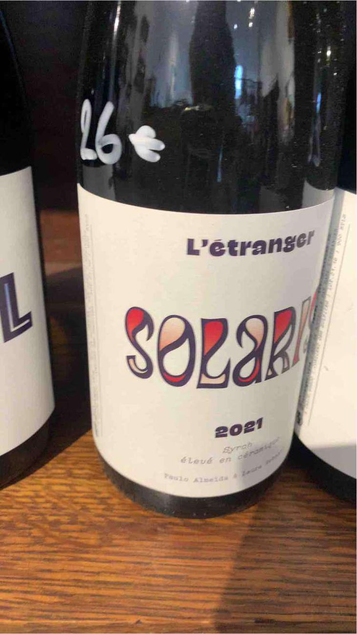 SOLARIS - Domaine de L'Étranger - Paulo Almeida & Laura Rebeissi 