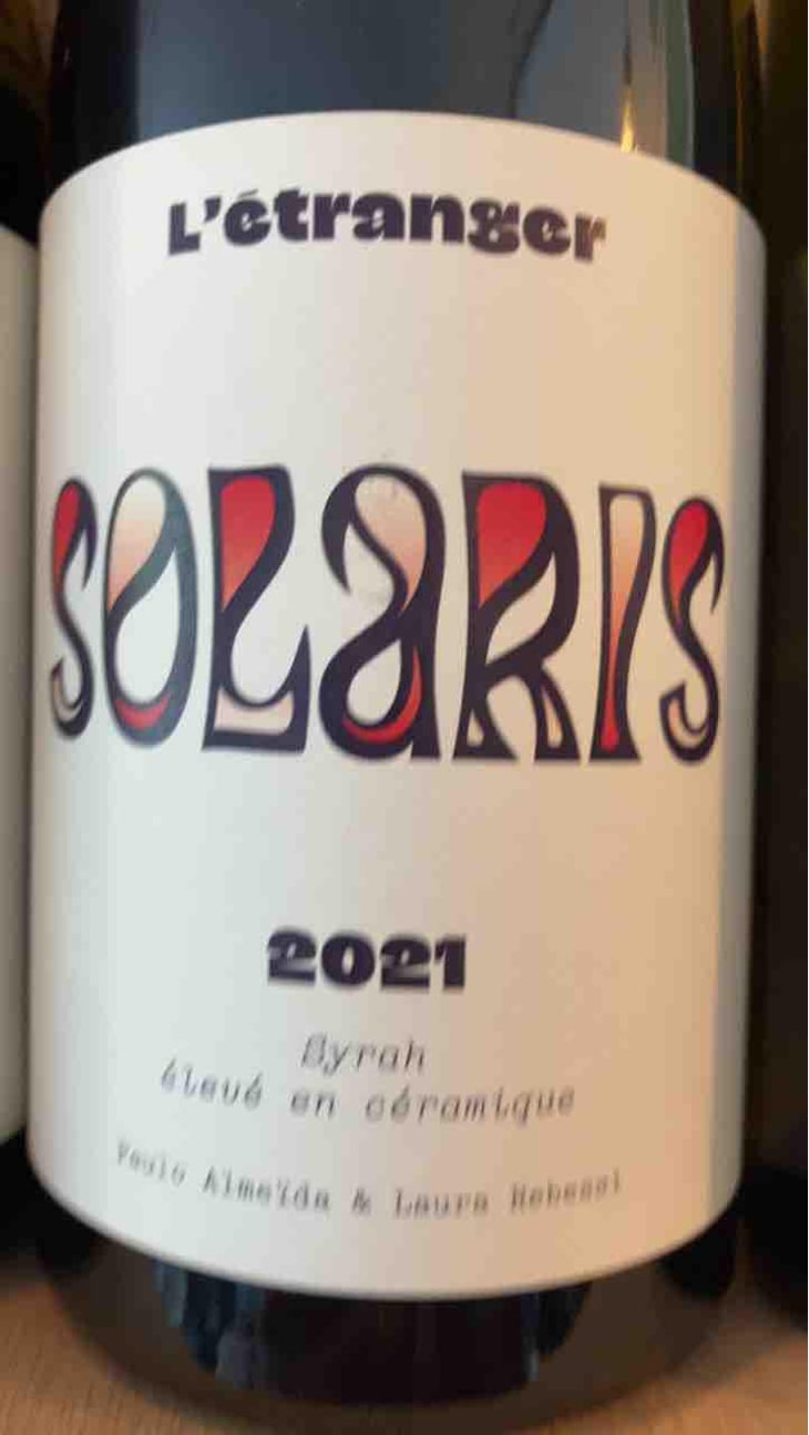 SOLARIS - Domaine de L'Étranger - Paulo Almeida & Laura Rebeissi 