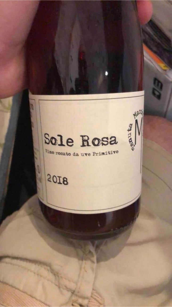 Sole Rosa - Tenuta Macchiarola - Domenico Mangione 