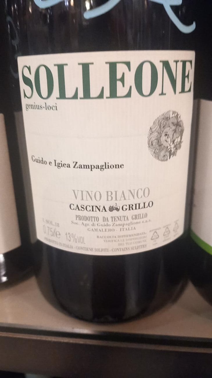 Solleone Genius Loci - Tenuta Grillo - Guido Zampaglione 